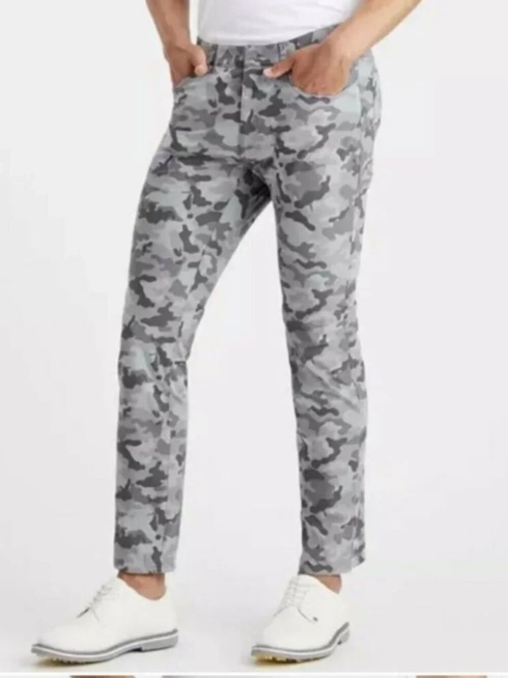 G/Fore Gray Camo Performance 5 Pocket Men’s Pant Size 32/32